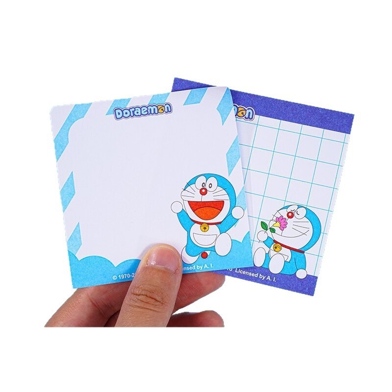 Is Stationery Office Supply - 4 個ドラえもん付箋アニメ学校事務用品かわいいメモパッド 28 枚文房具メモ帳スケジュールプランナーステッカー
