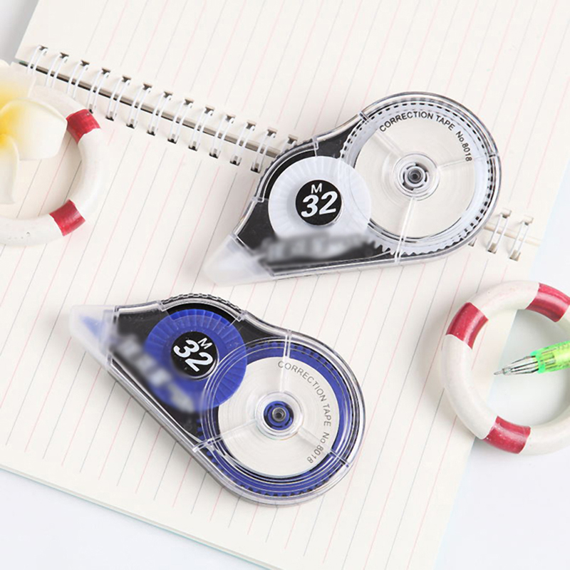 Correction Tape Roller - 自己粘着性の白いローラー,学生,オフィス,文房具,32m x 5mm