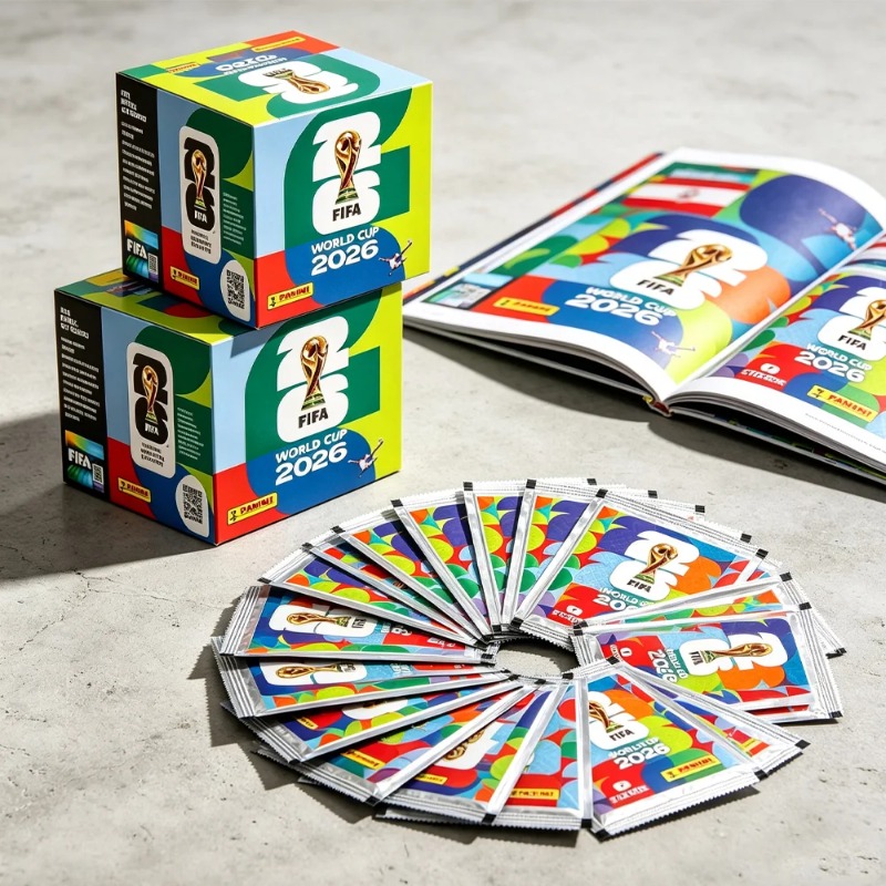 Cardstock Paper Pack - 在庫あり 2026 FIFAワールドカップ ステッカーパック パニーニ サッカーカードコレクション