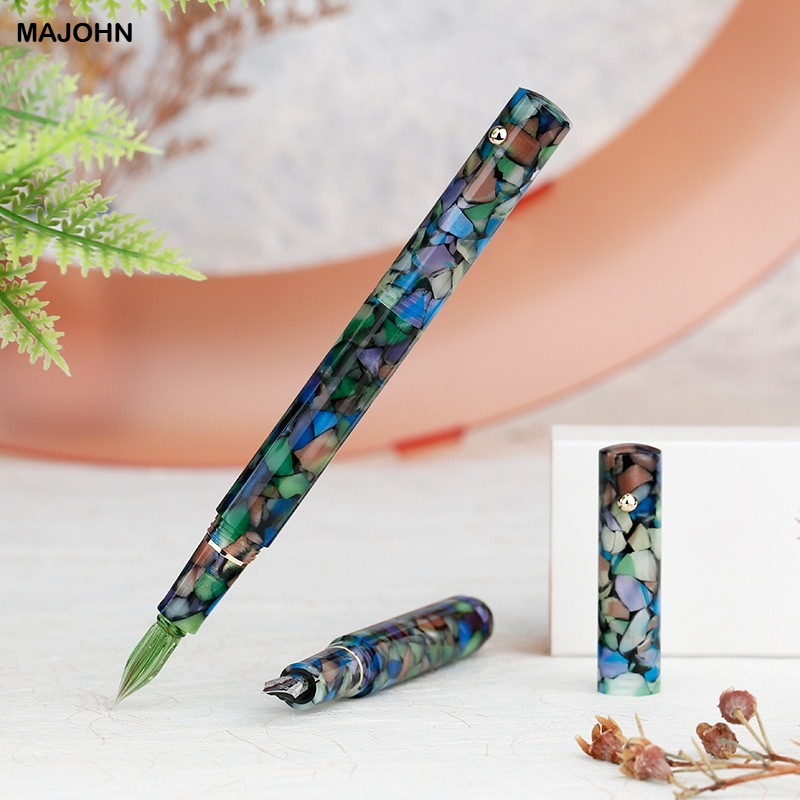 Stationery Supply Business - MAJOHN N8樹脂ガラスディップペンインクペン手作りペン先筆記用万年筆ビジネス文具オフィス学校用品
