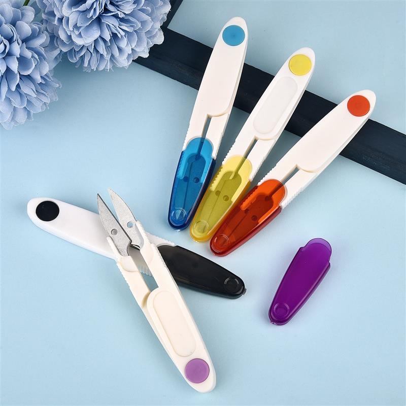Scissors Stainless Craft - U字型裁縫はさみ 糸切りはさみ 裁縫はさみ 刺繍DIYツール U型糸切りはさみ 布地縫製クラフト用