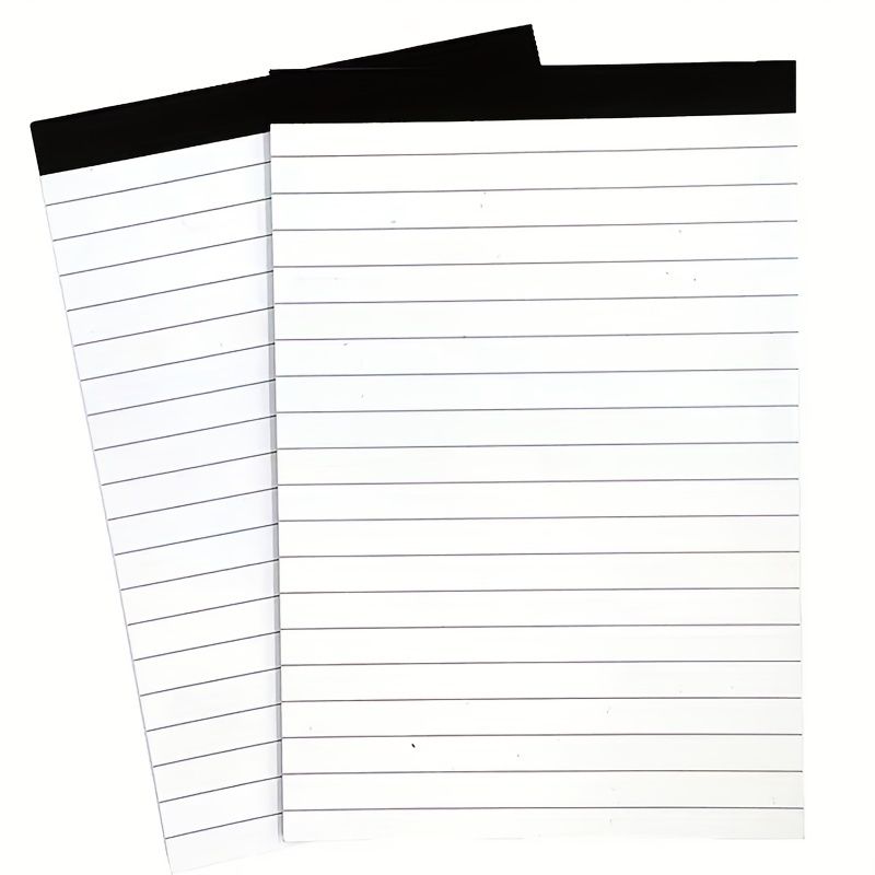 Office Stationery Supply List - A6学校とオフィス用のメモ帳、付箋パッドの30枚、リストに入れる、学校の文房具用品、4x6インチ