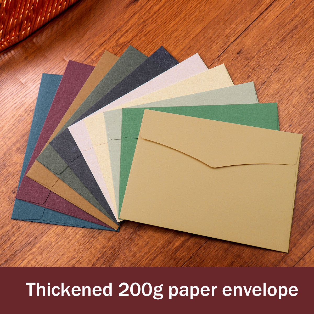 Letter Envelope Kraft - 50 ピース/ロット 23 × 16.2 センチメートル封筒高級