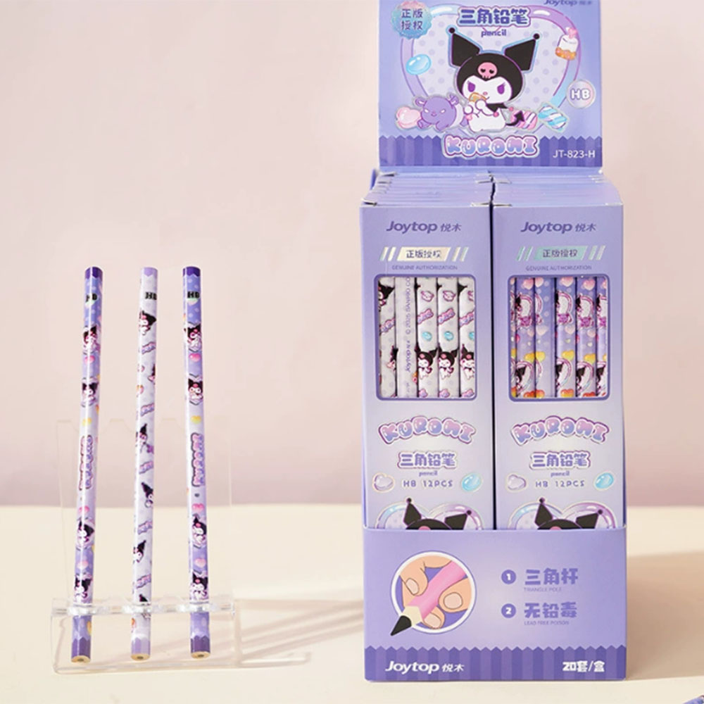 Office Supply Office Stationery Items - 本物のサンリオ クロミ ハローキティ HB 木製鉛筆 12