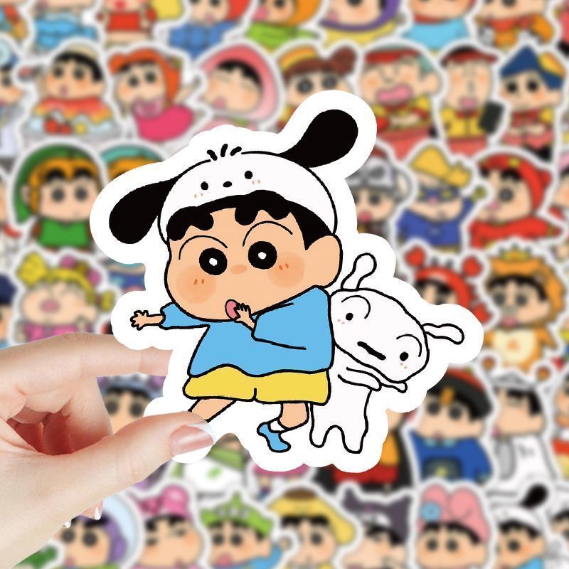 クレヨンしんちゃん漫画かわいい 100 個ステッカーかわいい - Cardstock Paper Pack のレビューと価格