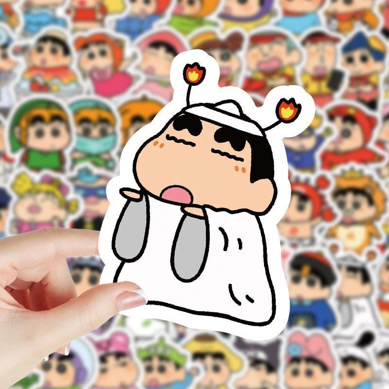 クレヨンしんちゃん漫画かわいい 100 個ステッカーかわいい - Cardstock Paper Pack のレビューと価格