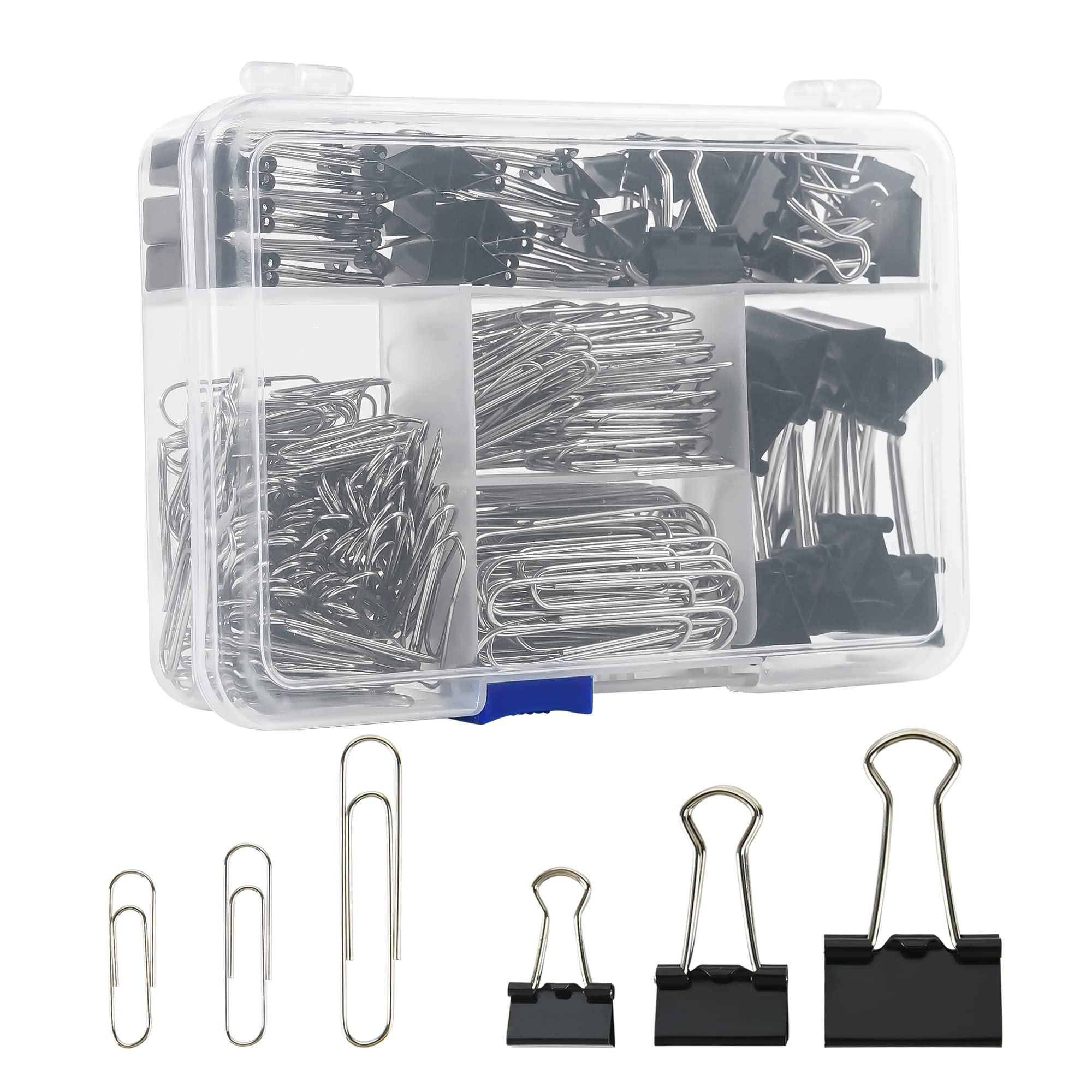 各種サイズのバインダークリップ＆ジャンボペーパークリップセッ - Binder Clip Assorted のレビューと価格