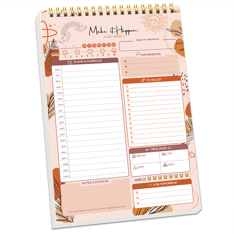 プランナーアジェンダ スパイラル A5 ノートブック スケジ - Office Stationery Supply List のレビューと価格