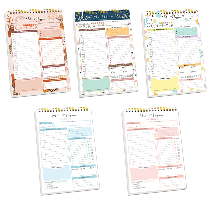 プランナーアジェンダ スパイラル A5 ノートブック スケジ - Office Stationery Supply List のレビューと価格