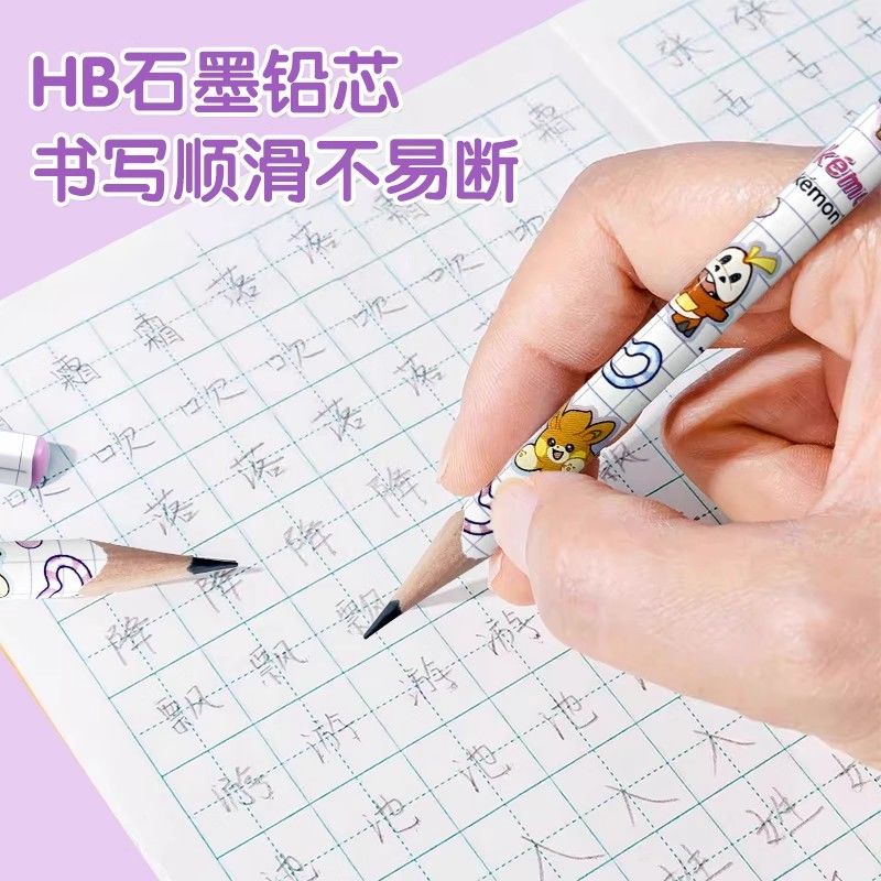 ポケモン三角形2B木製鉛筆 軽量筆記具 日常マーキング デス - Supply Of Office Stationery のレビューと価格
