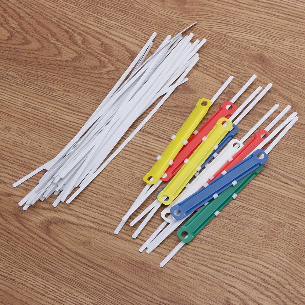 50ピース/セットファイル紙ファスナープラスチック結合クリッ - Binder Clip Assorted のレビューと価格