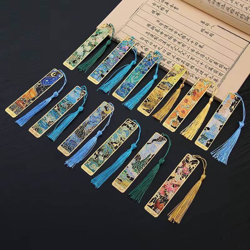 1-6-12 個クリエイティブメタルブックマークヴィンテージ - Office Supply Office Stationery Items のレビューと価格