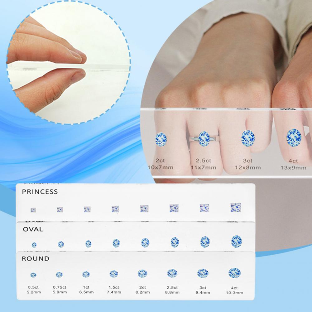 耐久性のある定規透明アクリル測定定規セットラウンド楕円形正方 - Ruler Set Transparent のレビューと価格