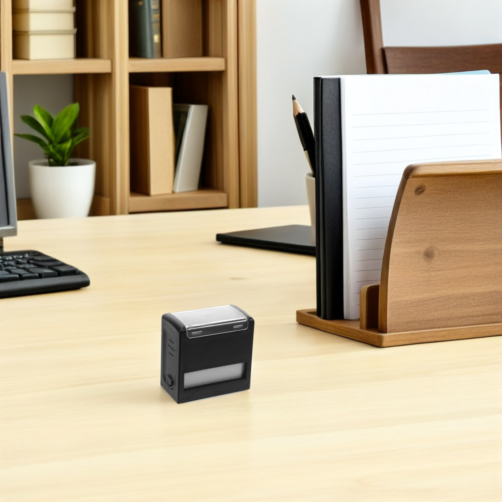 1セット オフィス用セルフインキングスタンプキット ABS製 - Self Inking Stamp のレビューと価格