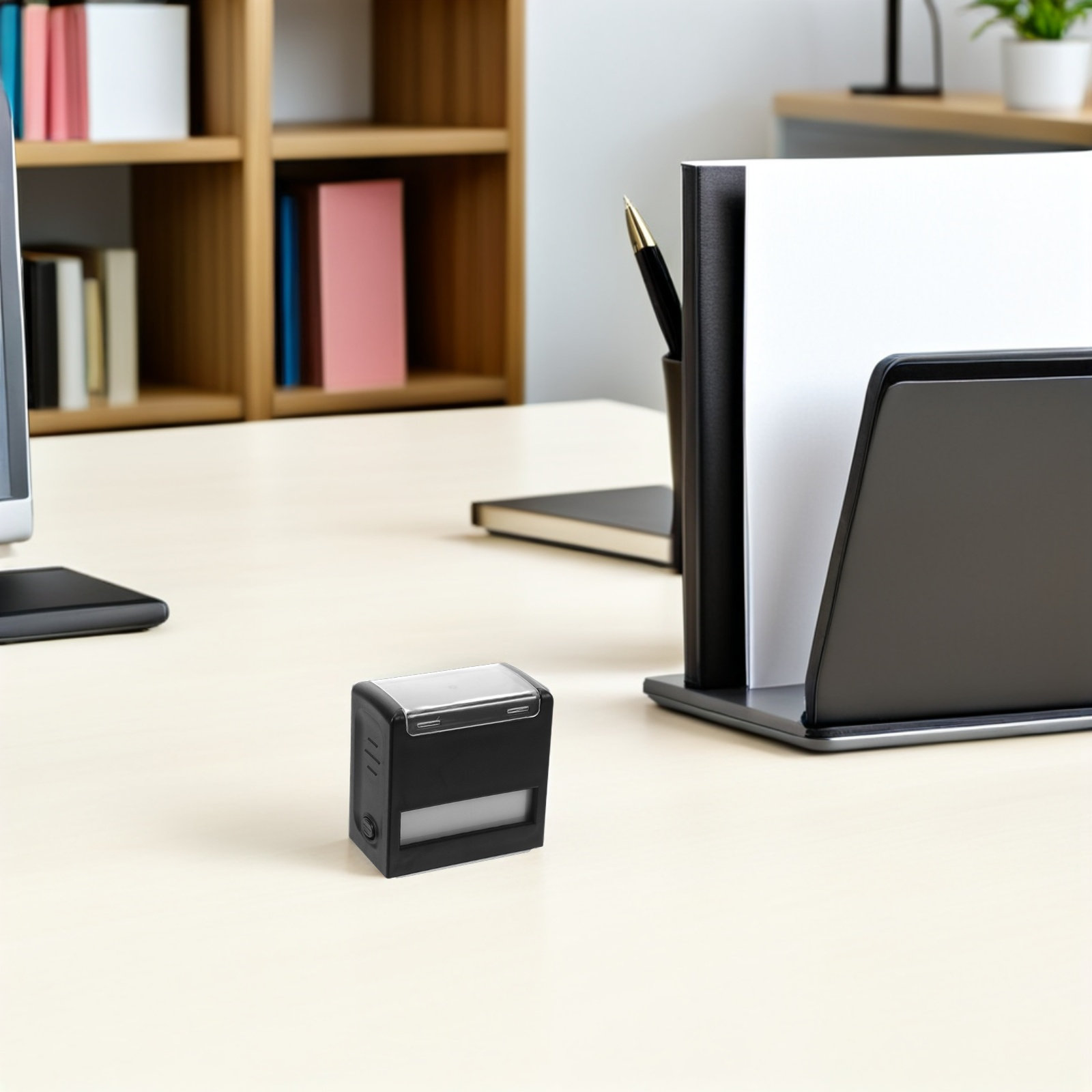 1セット オフィス用セルフインキングスタンプキット ABS製 - Self Inking Stamp のレビューと価格