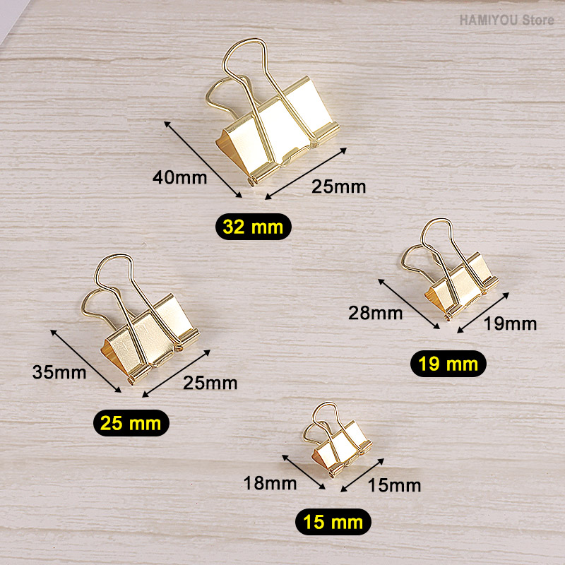 バインダークリップ オフィス文具 ロングテールクリップ 金属 - Binder Clip Assorted のレビューと価格