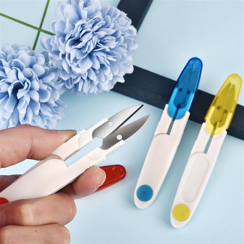 U字型裁縫はさみ 糸切りはさみ 裁縫はさみ 刺繍DIYツール - Scissors Stainless Craft のレビューと価格