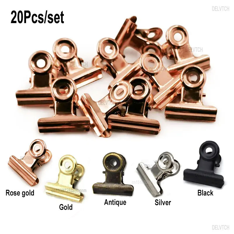 20 ピース/セット 21 ミリメートル * 23 ミリメー - Binder Clip Assorted のレビューと価格