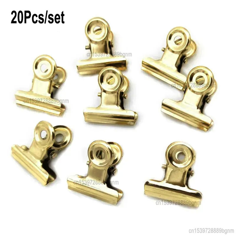 20 ピース/セット 21 ミリメートル * 23 ミリメー - Binder Clip Assorted のレビューと価格