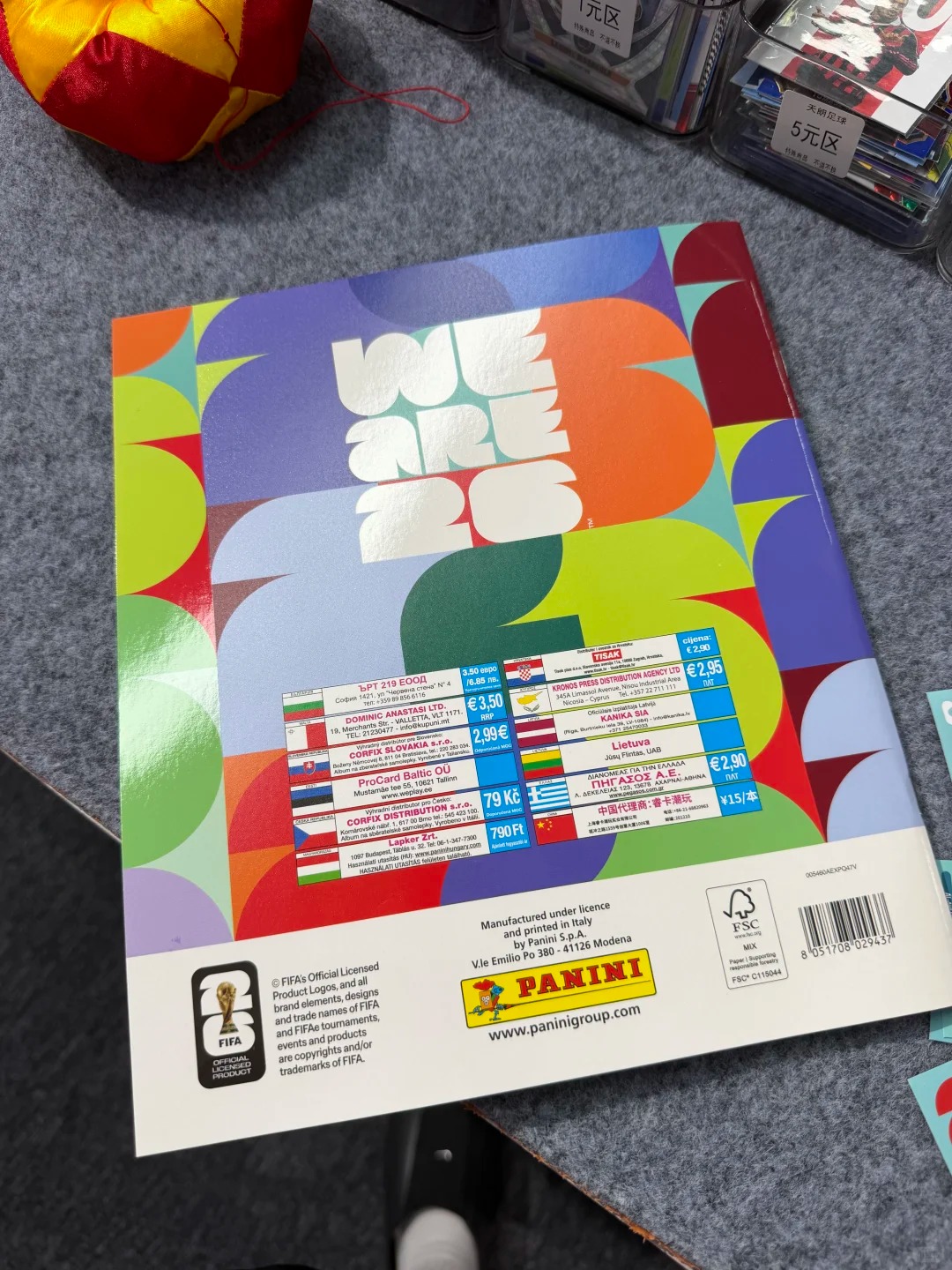 在庫あり パニーニ 2026 FIFAワールドカップ ステッ - Cardstock Paper Pack のレビューと価格