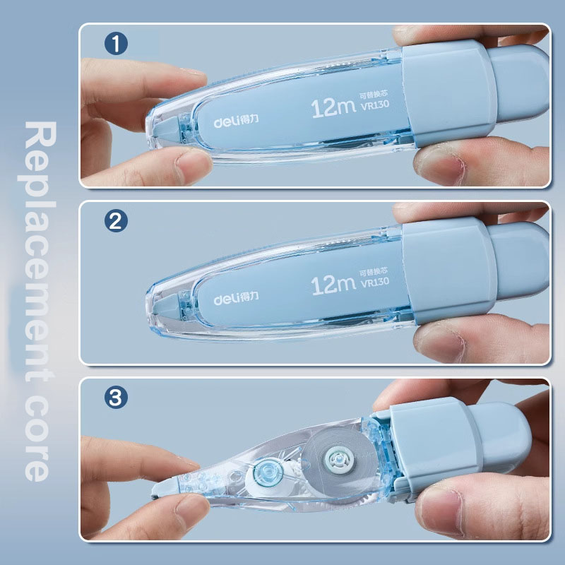 大容量詰め替えプレス修正テープセット、文房具学校事務用品、ペ - Correction Tape Roller のレビューと価格