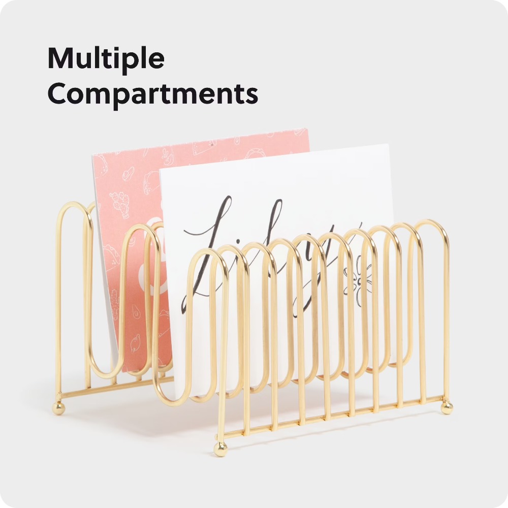 曲がったワイヤーデスクオーガナイザー レターソータートレイ  - Is Stationery Office Supply のレビューと価格