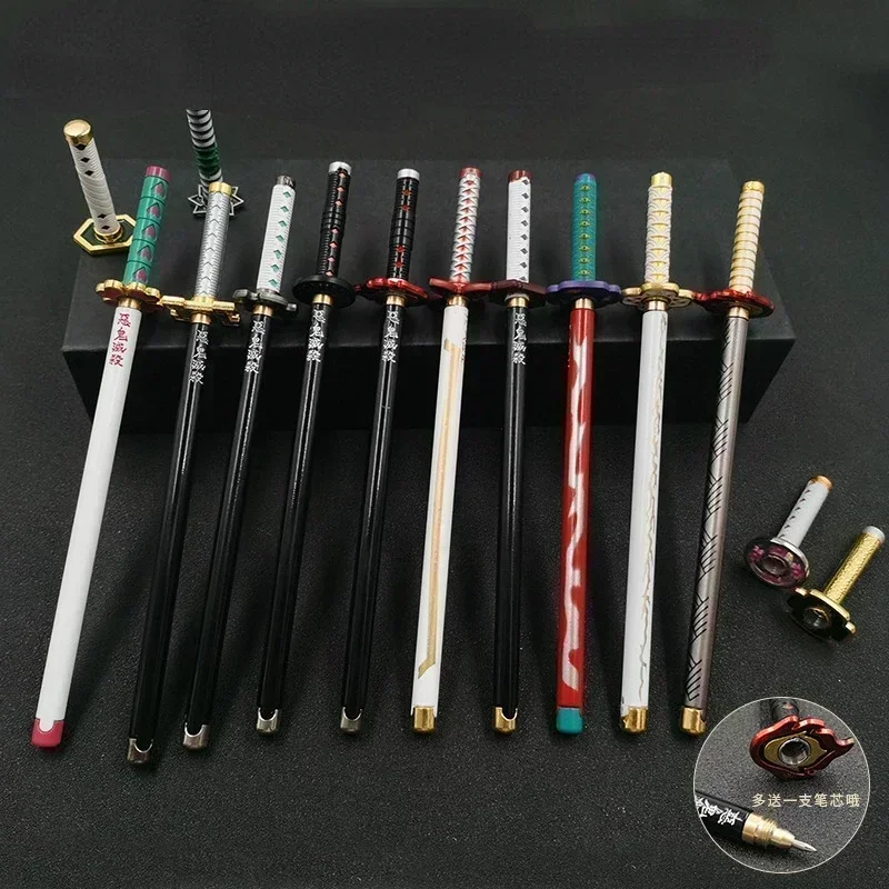 20cm鬼滅の刃シグネチャーペン 華奢な金属製実物大刀型ボー - Office Supply Office Stationery Items のレビューと価格