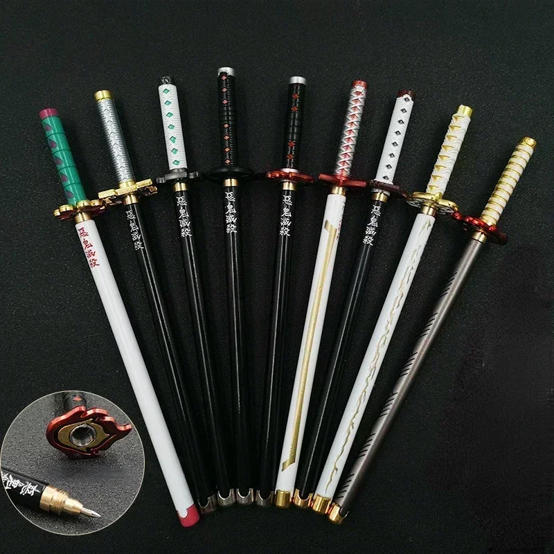 20cm鬼滅の刃シグネチャーペン 華奢な金属製実物大刀型ボー - Office Supply Office Stationery Items のレビューと価格