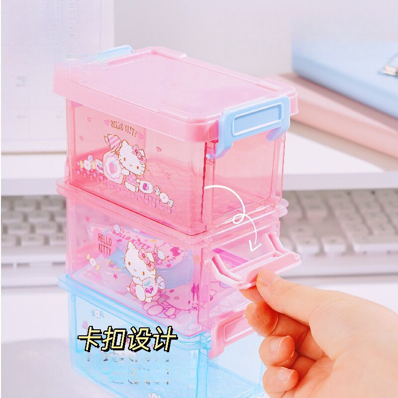 ハローキティ文具デスクトップ収納ボックス 学生、オフィス用品 - Office Supply Office Stationery Items のレビューと価格