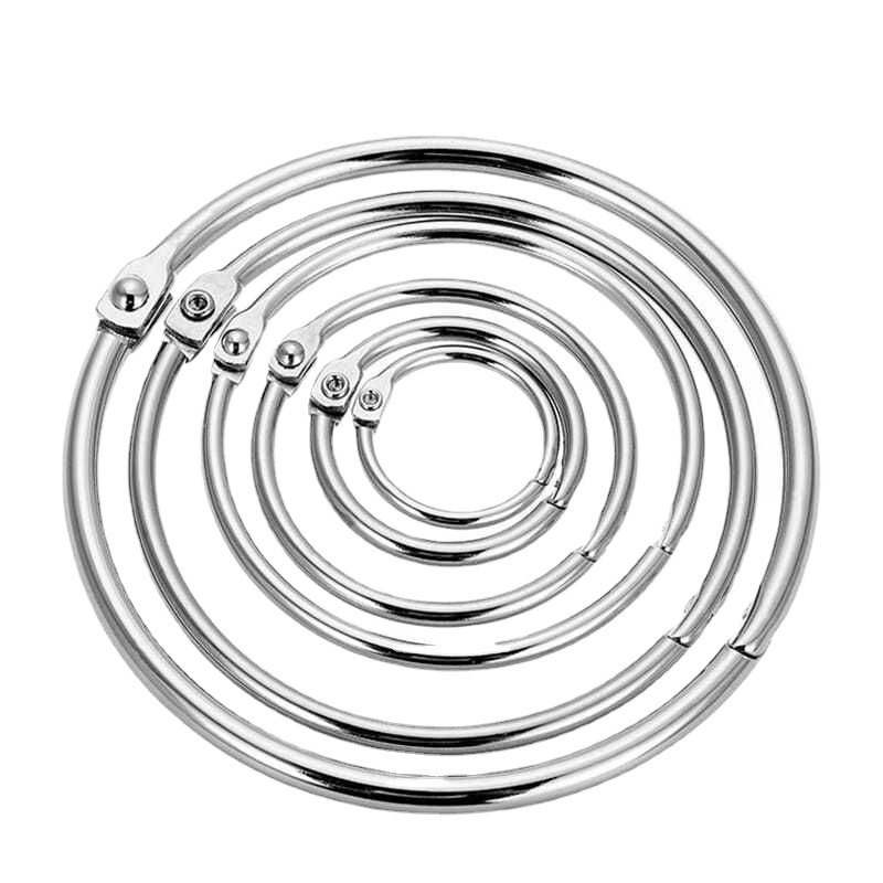 5 ピース/セット金属ブックリングルーズリーフバインダー紙バ - Binder Clip Assorted のレビューと価格