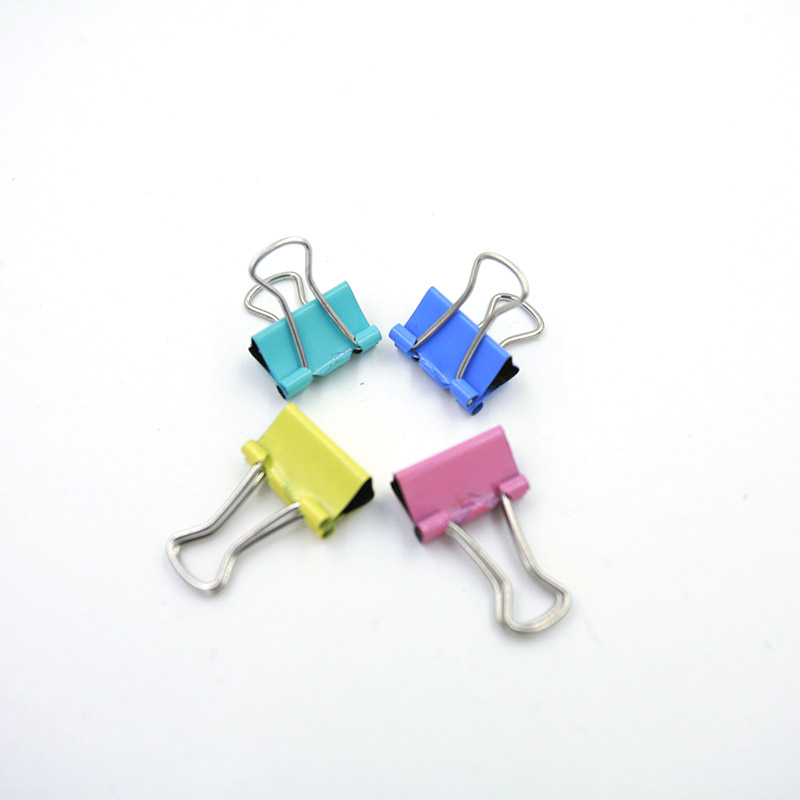 60個の小さなオフィス用整理整頓ミニメタルバインダーグリップ - Binder Clip Assorted のレビューと価格