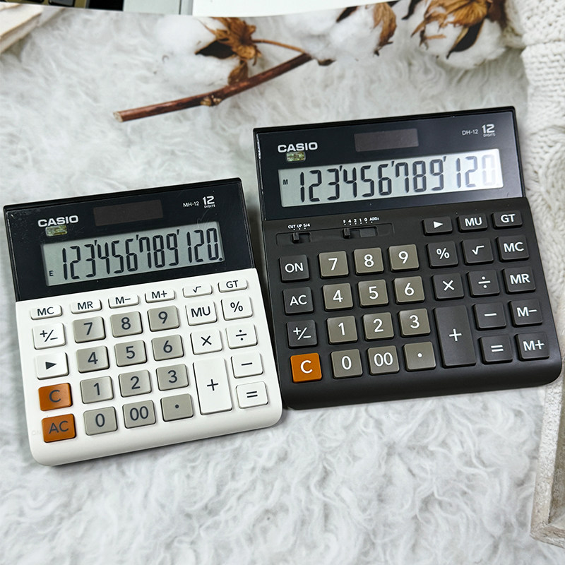 カシオMH-12ビジネスオフィスソーラー大型ボタン電卓（金融 - Stationery Supply Business のレビューと価格