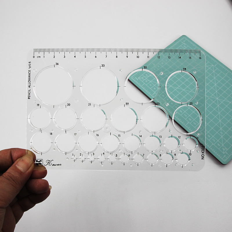 透明図面サイズ正方形正方形定規六角三角定規図面デザイン定規ス - Ruler Set Transparent のレビューと価格