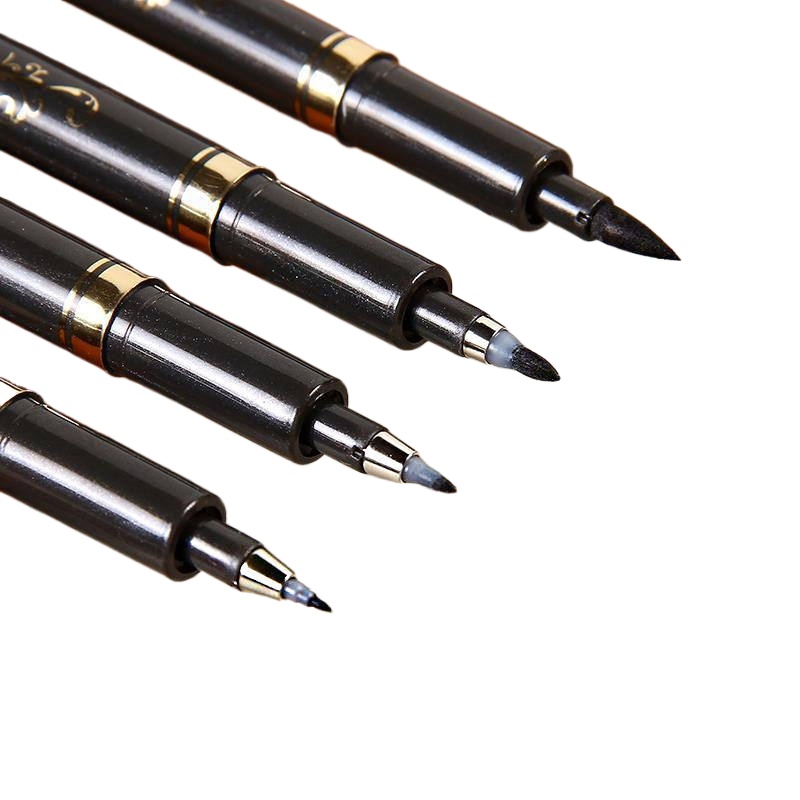 4 ピース/セット書道アートマーカーペンブラシペンアートマー - Is Stationery Office Supply のレビューと価格