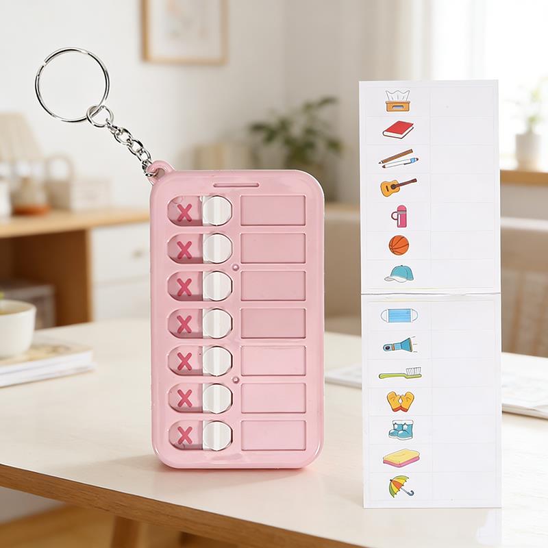 自己規律チェックリスト文房具メモボード学用品日記キーホルダー - Office Stationery Supply List のレビューと価格