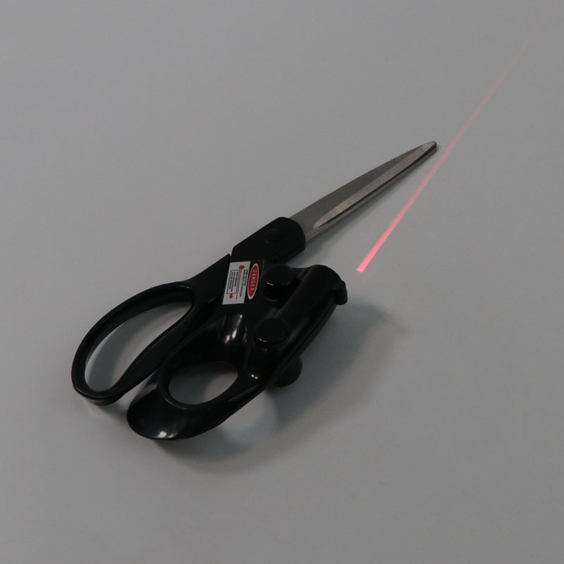 新しいプロフェッショナルレーザーガイドはさみ家庭工芸品ラッピ - Scissors Stainless Craft のレビューと価格