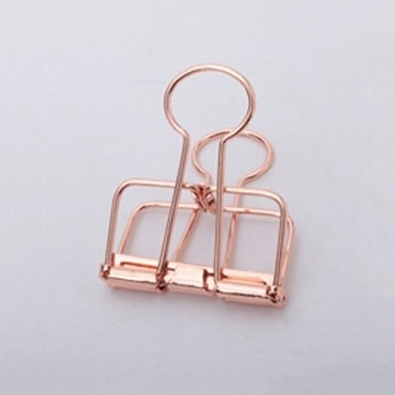 5 個ローズゴールドバインダークリップペーパークリップオフィ - Binder Clip Assorted のレビューと価格