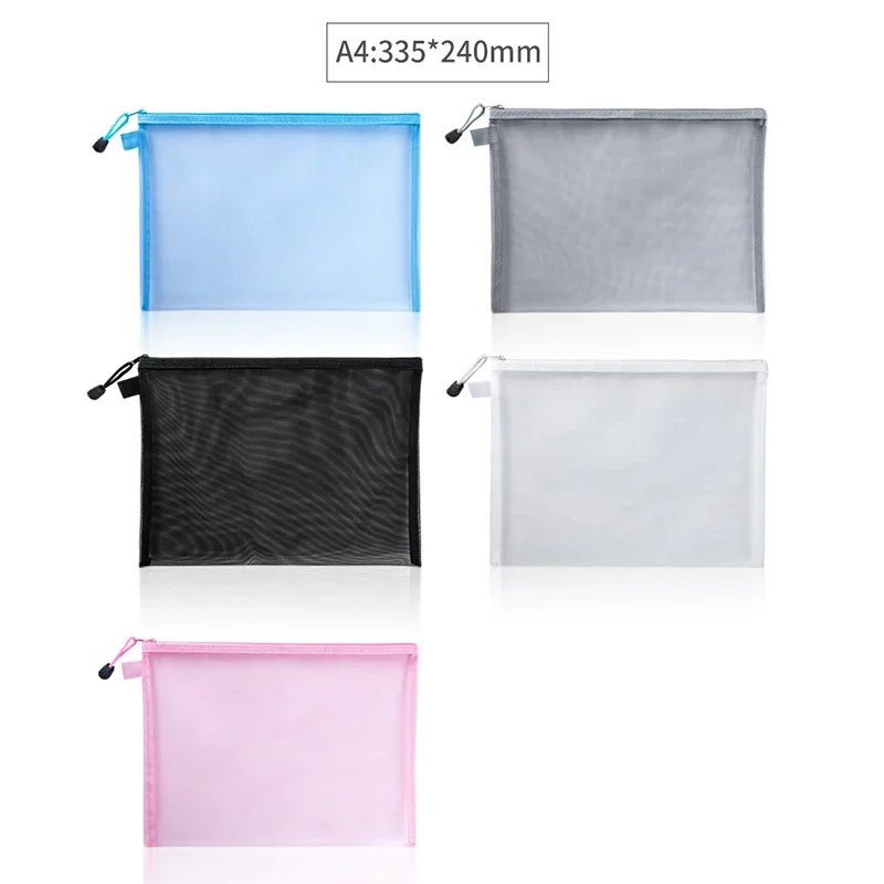 1 個 A4/A5/A6 メッシュジッパーポーチクリアドキュ - Portfolio Folder Zip のレビューと価格