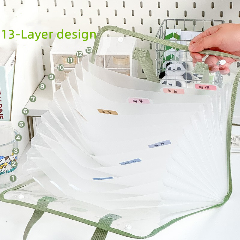 13 層 A4 ファイルフォルダー収納オーガナイザーバッグ事 - Is Stationery Office Supply のレビューと価格