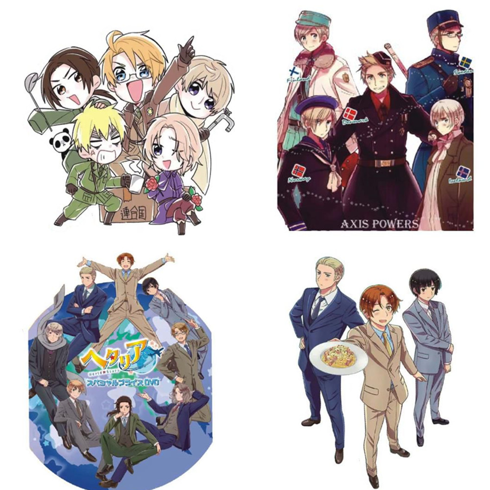 1 パックアニメステッカー軸国連合アクションフィギュアフェリ - Cardstock Paper Pack のレビューと価格