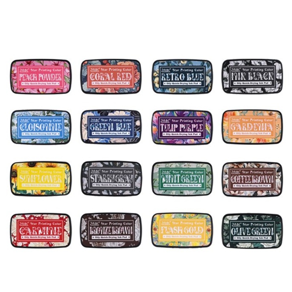 新しいカラフルなインクパッド使いやすいスクールアクセサリーセ - Self Inking Stamp のレビューと価格
