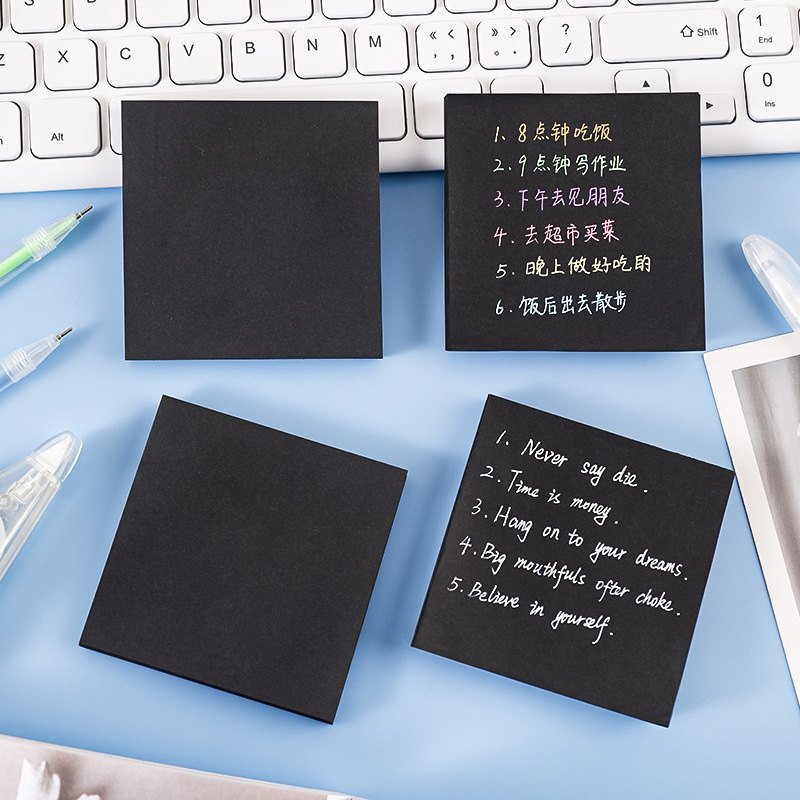 ブラック N タイムズ スティッキー ノート To Do リ - Office Stationery Supply List のレビューと価格