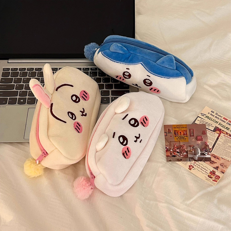 漫画風のかわいいペンケース カワイイウサギ文房具ポーチ 新年 - Office Supply Office Stationery Items のレビューと価格