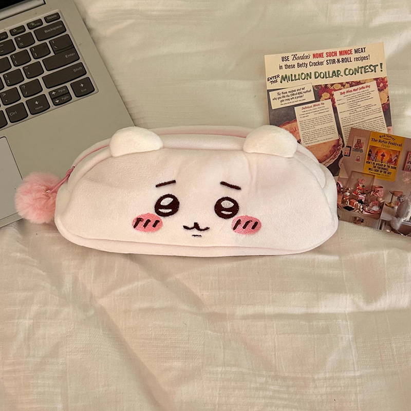 漫画風のかわいいペンケース カワイイウサギ文房具ポーチ 新年 - Office Supply Office Stationery Items のレビューと価格
