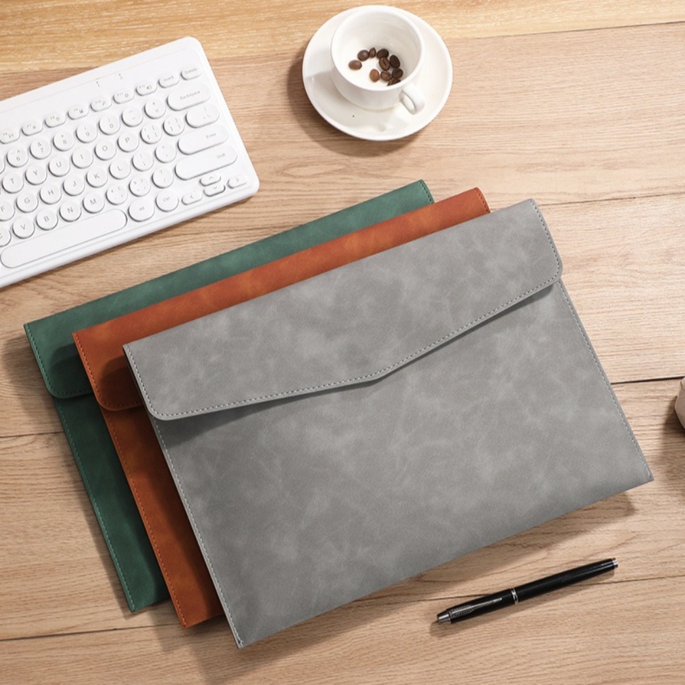 ファイルバッグ PU レザー アーカイブフォルダー 収納封筒 - Is Stationery Office Supply のレビューと価格