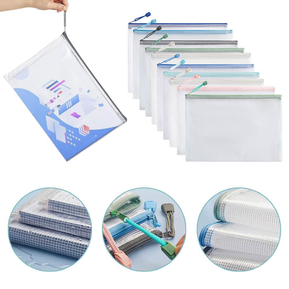 10 個モランディライトカラーシリーズメッシュ文具収納袋ジッ - Is Stationery Office Supply のレビューと価格